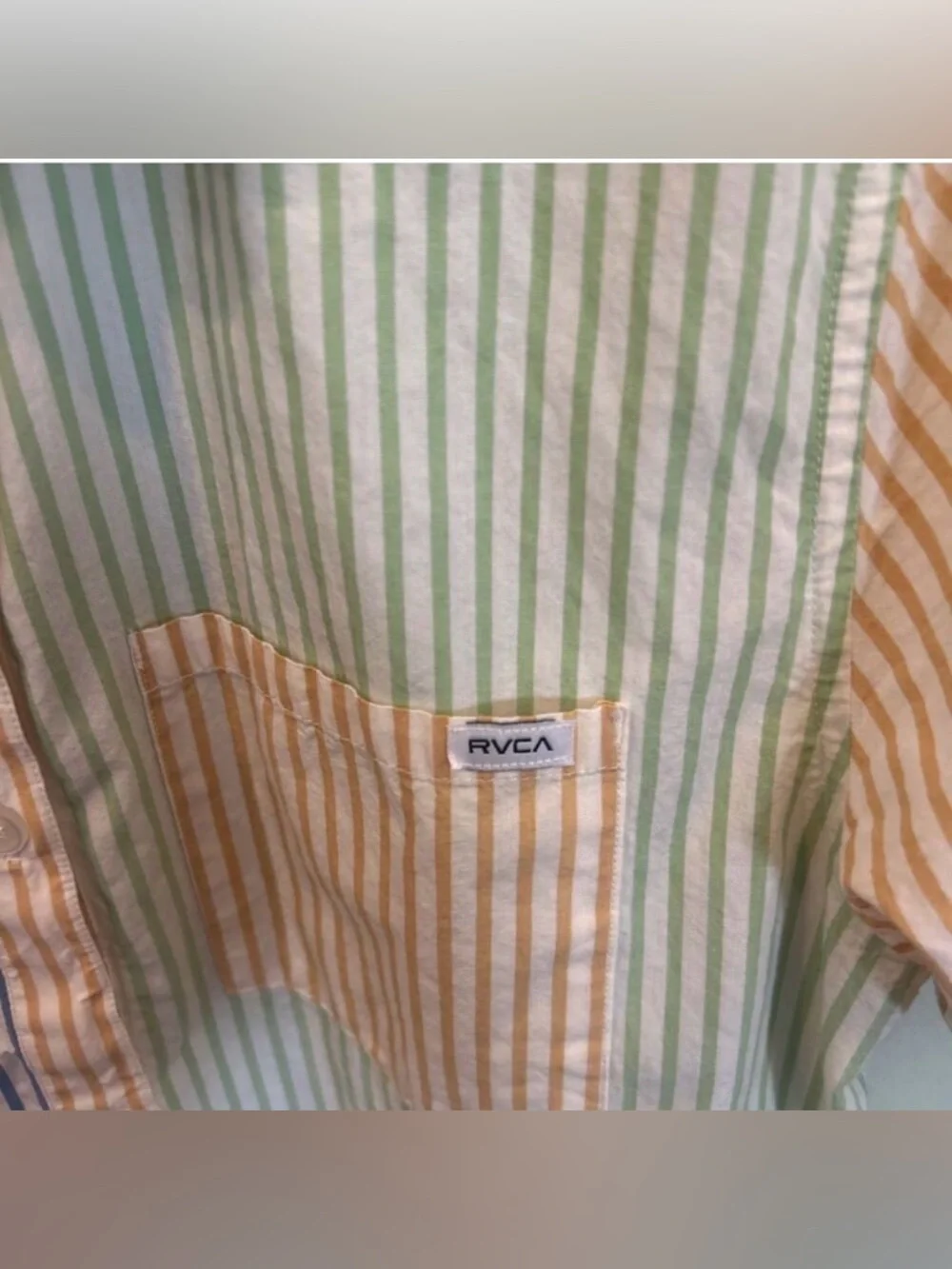 RVCA Nauti Shirt - Short Sleeve Shirt for Women - Small - Picture 7 of 12